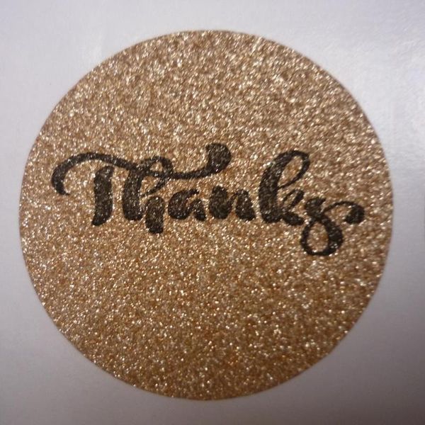 gift wrap thanks rose gold glitter classic round sticker with customized texts or logo
gift wrap thanks rose gold glitter classic round sticker with customized texts or logo