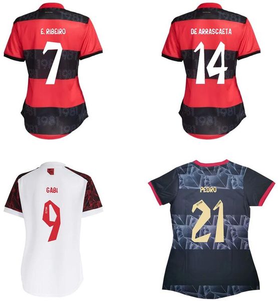 21 22 flamengo diego pedro women soccer jerseys e.ribeiro de arrascaeta matheuzinho gabi vitinho home away 3rd football shirts uniforms, Black;yellow
21 22 flamengo diego pedro women soccer jerseys e.ribeiro de arrascaeta matheuzinho gabi vitinho home away 3rd football shirts uniforms, Black;yellow