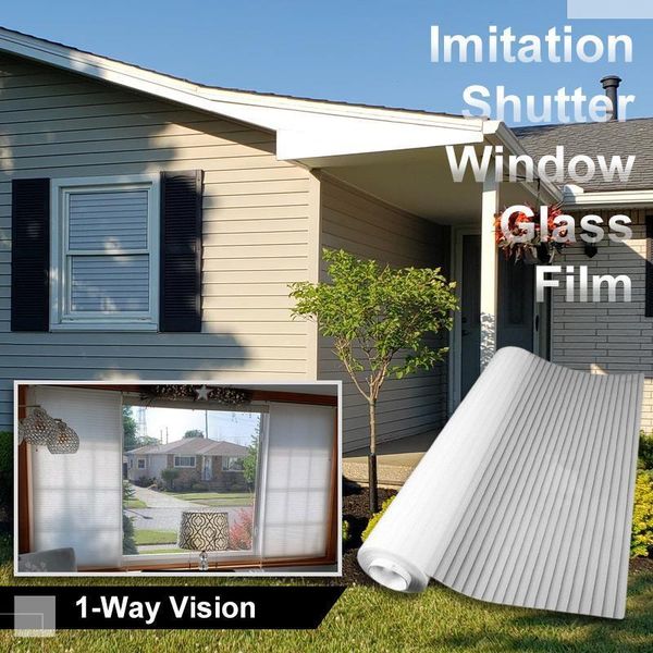 window stickers imitation shutter glass film privacy one way heat anti uv home office drop
window stickers imitation shutter glass film privacy one way heat anti uv home office drop