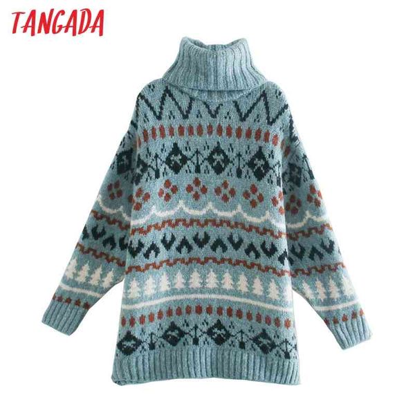 women geometry turtleneck knitted sweater jumper female elegant oversize pullovers chic 3l61 210416, White;black
women geometry turtleneck knitted sweater jumper female elegant oversize pullovers chic 3l61 210416, White;black