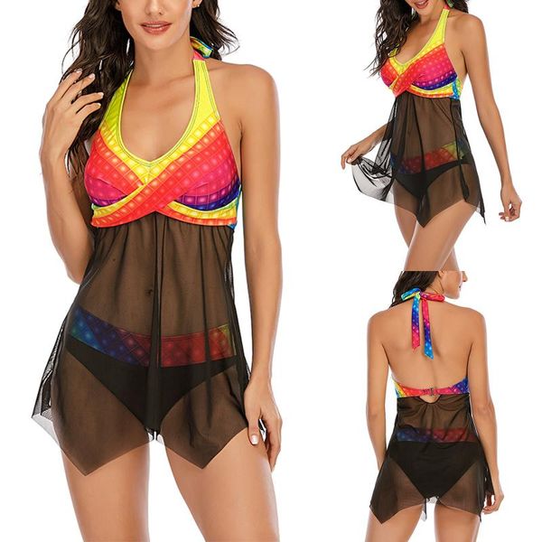 women's swimwear bikini 2021 women fashion stitching color lace high waist two piece set swimsuit summer seaside beachwear female, White;black
women's swimwear bikini 2021 women fashion stitching color lace high waist two piece set swimsuit summer seaside beachwear female, White;black