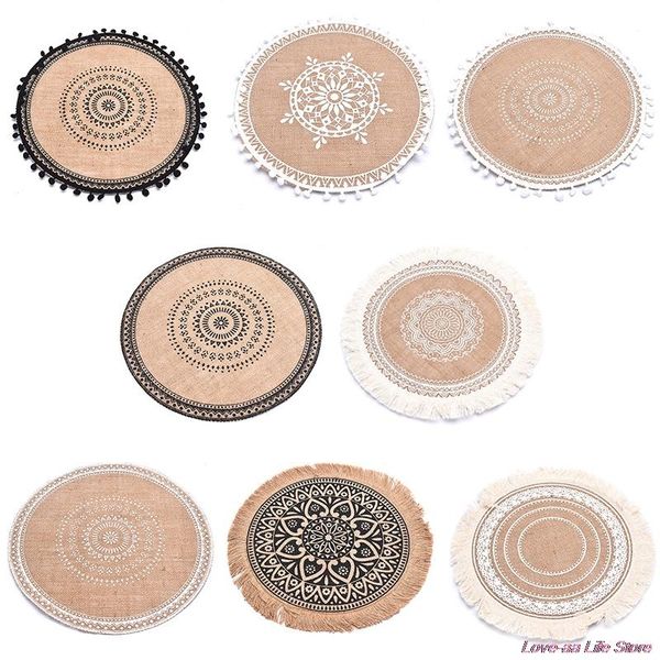 mats & pads round table placemat nordic style non-slip heat insulation furniture decoration mat coffee cup
mats & pads round table placemat nordic style non-slip heat insulation furniture decoration mat coffee cup