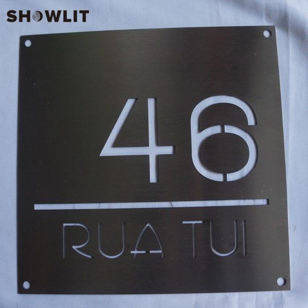 stainless steel custom made laser cut house signs, numbers and plaques other door hardware
stainless steel custom made laser cut house signs, numbers and plaques other door hardware