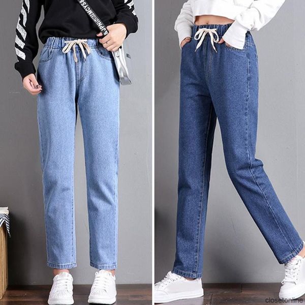 women's jeans womens straight plain elastic high waist plus size slim soft casual woman, Blue
women's jeans womens straight plain elastic high waist plus size slim soft casual woman, Blue