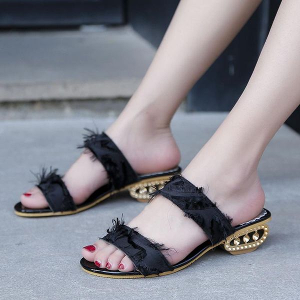 slippers woman shoes 2021 summer style peep toe slides slip on fashion solid crystal casual comfortable, Black
slippers woman shoes 2021 summer style peep toe slides slip on fashion solid crystal casual comfortable, Black