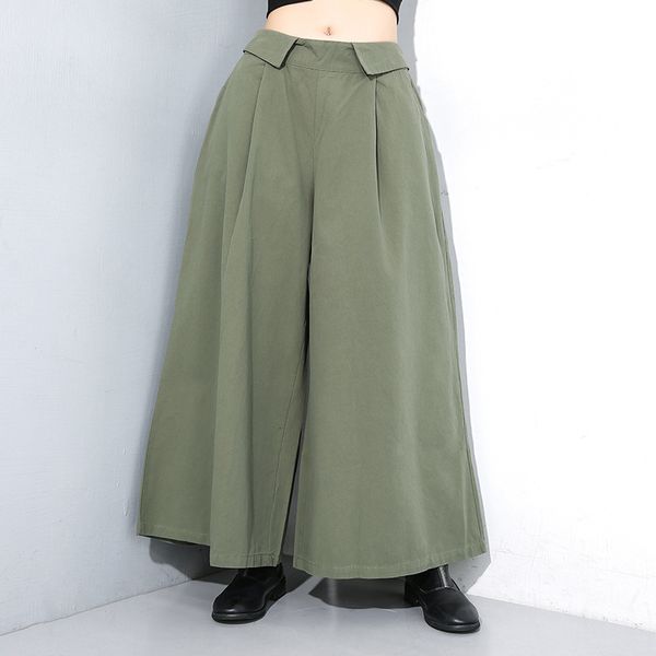 pants trousers 2021 winter elastic waist solid color wide leg large size bf loose casual 19-90352, Black;white
pants trousers 2021 winter elastic waist solid color wide leg large size bf loose casual 19-90352, Black;white