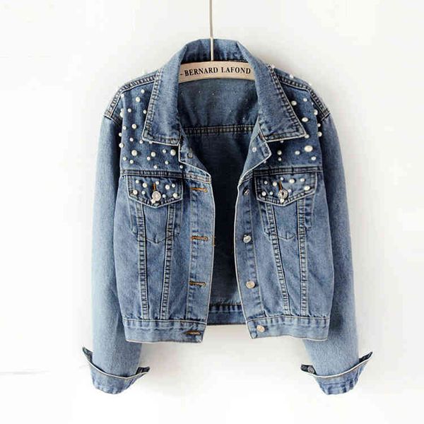 denim fat mm large women's nail bead inlaid diamond coat girl student light blue et loose, Black;brown
denim fat mm large women's nail bead inlaid diamond coat girl student light blue et loose, Black;brown