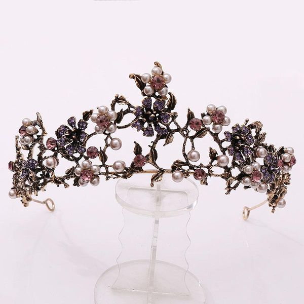 hair clips & barrettes getnoivas luxury baroque women crown jewelry flowers black rhinestones tiara bride wedding headpeice accessory sl, Golden;silver
hair clips & barrettes getnoivas luxury baroque women crown jewelry flowers black rhinestones tiara bride wedding headpeice accessory sl, Golden;silver