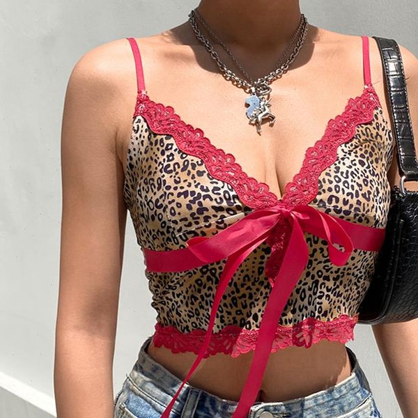 y2k crop lace women tanks leopard spaghetti strap large size bow cropped e 90s aesthetic streetwear sweet cami, White
y2k crop lace women tanks leopard spaghetti strap large size bow cropped e 90s aesthetic streetwear sweet cami, White