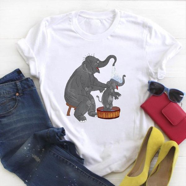 love clothing funny mom kids womens print animal summer tee female clothes graphic, White
love clothing funny mom kids womens print animal summer tee female clothes graphic, White