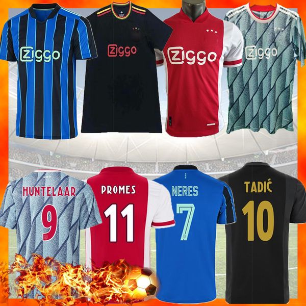 2022 a jax amsterdam home away soccer jersey 2021 kudus antony blind promes tadic neres cruyff 21 22 men+kids kit uniforms blue third black, Black;yellow 
2022 a jax amsterdam home away soccer jersey 2021 kudus antony blind promes tadic neres cruyff 21 22 men+kids kit uniforms blue third black, Black;yellow