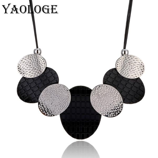 black and silver mix match necklace fashion choker exaggerated jewelry vintage statement for women gift 2021 chokers, Golden;silver
black and silver mix match necklace fashion choker exaggerated jewelry vintage statement for women gift 2021 chokers, Golden;silver