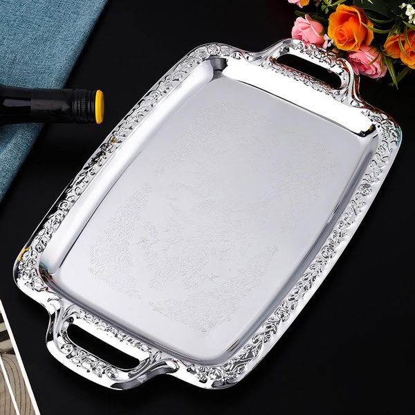 dishes & plates cake snack storage tray stainless steel rectangular fruit restaurant el bread
dishes & plates cake snack storage tray stainless steel rectangular fruit restaurant el bread