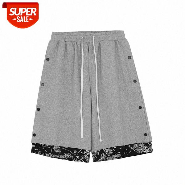 cashew flower stitching casual shorts men's loose straight five-point pants american fake two-piece #n31u, Black
cashew flower stitching casual shorts men's loose straight five-point pants american fake two-piece #n31u, Black