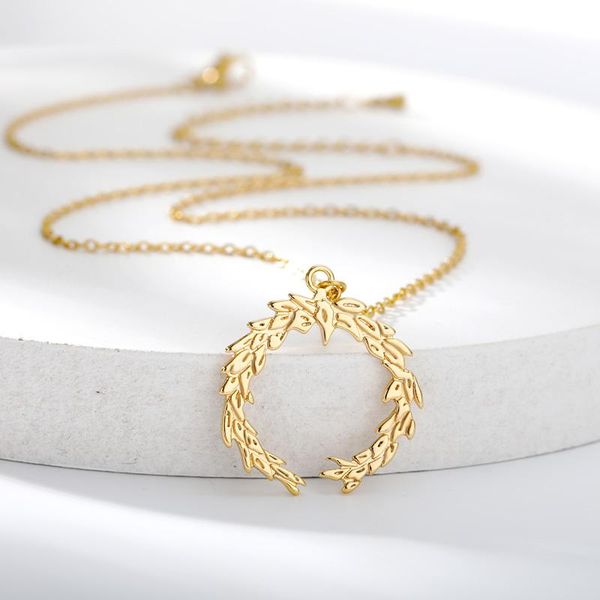 pendant necklaces olive branch golden stainless steel necklace women peace leaves statement chain choker jewelry female girl gift, Silver
pendant necklaces olive branch golden stainless steel necklace women peace leaves statement chain choker jewelry female girl gift, Silver