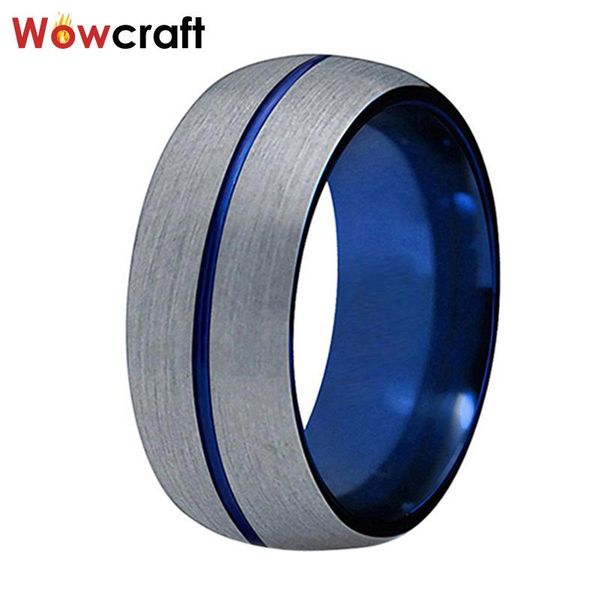 wedding rings 8mm tungsten blue for men women center grooved matte finish domed ring with comfort fit, Slivery;golden
wedding rings 8mm tungsten blue for men women center grooved matte finish domed ring with comfort fit, Slivery;golden
