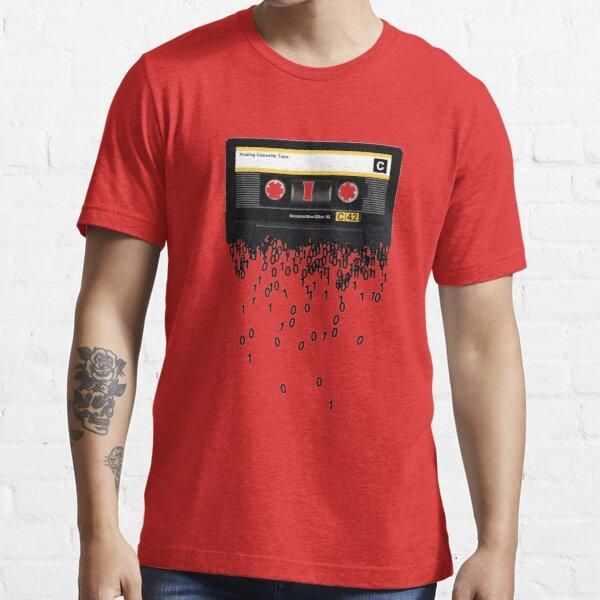 men's t-shirts the death of cassette string 100% cotton summer cool t-shirt rock hipster t shirt tee shirts, White;black