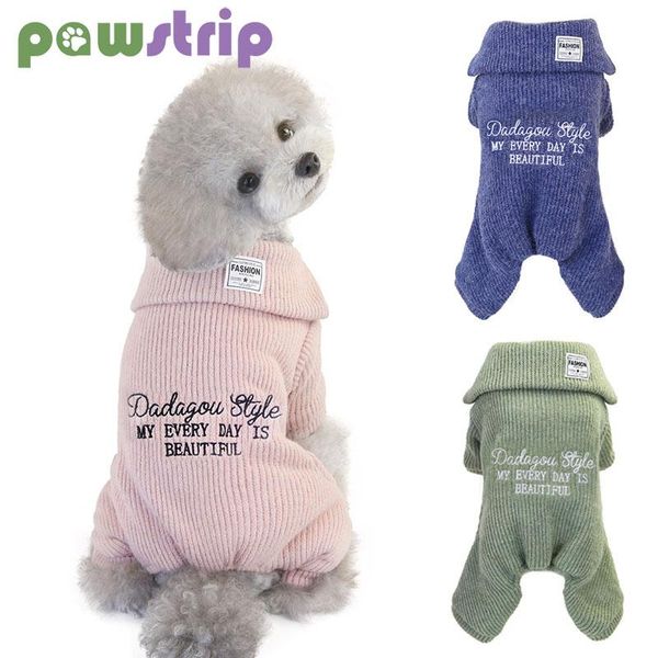 dog apparel winter jumpsuit knited wool pet clothes warm dogs coat chihuahua yorkies puppy sweater clothing for small cat
dog apparel winter jumpsuit knited wool pet clothes warm dogs coat chihuahua yorkies puppy sweater clothing for small cat