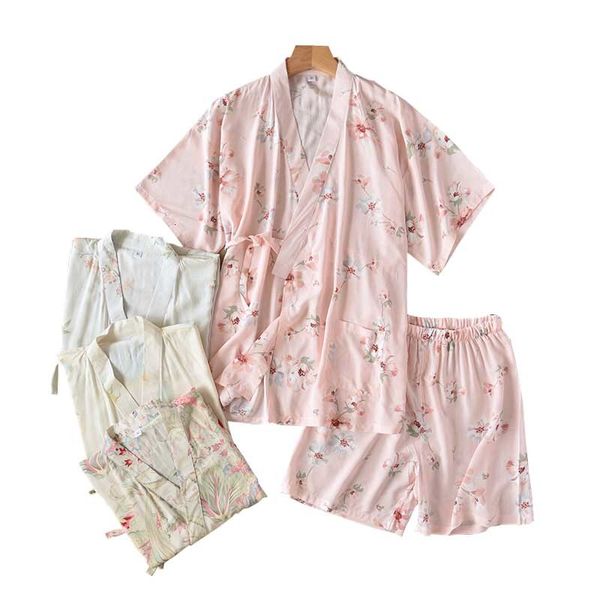 women's sleepwear summer new japanese style v-neck pajamas set comfort gauze cotton short sleeve+shorts 2pcs homewear women sweet, Black;red
women's sleepwear summer new japanese style v-neck pajamas set comfort gauze cotton short sleeve+shorts 2pcs homewear women sweet, Black;red