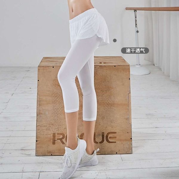 spring and summer stretch tight yoga fitness outer punching fake two-piece sports pants women's running skirt, Gray
spring and summer stretch tight yoga fitness outer punching fake two-piece sports pants women's running skirt, Gray