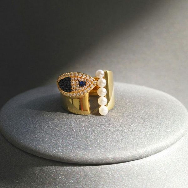 cluster rings s925 sterling silver ring lucky pearl fish open female bohemian fashion jewelry golden yellow women, Golden;silver
cluster rings s925 sterling silver ring lucky pearl fish open female bohemian fashion jewelry golden yellow women, Golden;silver