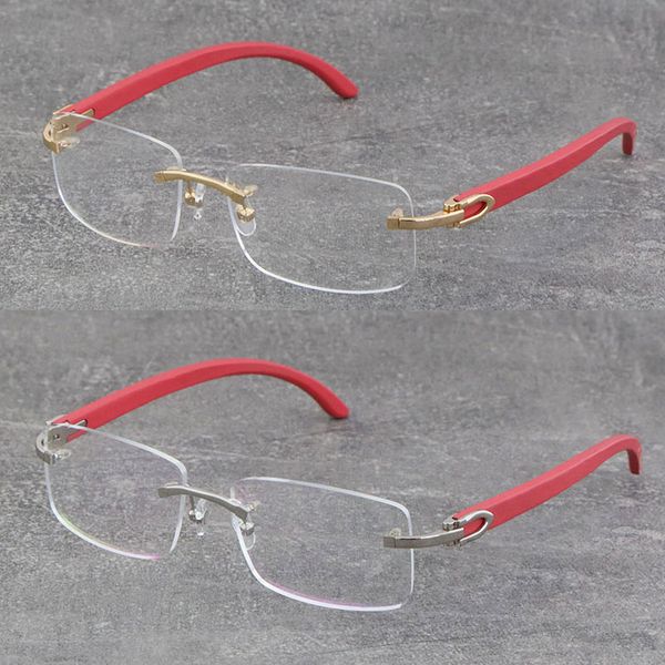 wholesale fashion wooden metal rimless frame man woman square optical original wood eyeglasses 18k gold frame glasses 8200757 eyewear size:5, Silver
wholesale fashion wooden metal rimless frame man woman square optical original wood eyeglasses 18k gold frame glasses 8200757 eyewear size:5, Silver