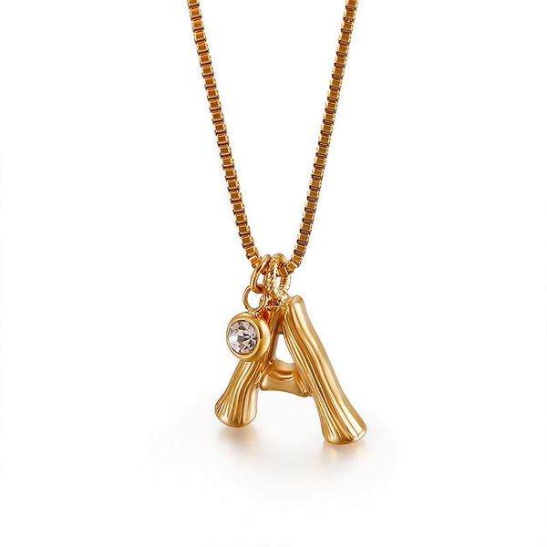pendant necklaces stainless steel letter women golden chain zircon necklace female fashion vintage jewelry femme choker, Silver
pendant necklaces stainless steel letter women golden chain zircon necklace female fashion vintage jewelry femme choker, Silver