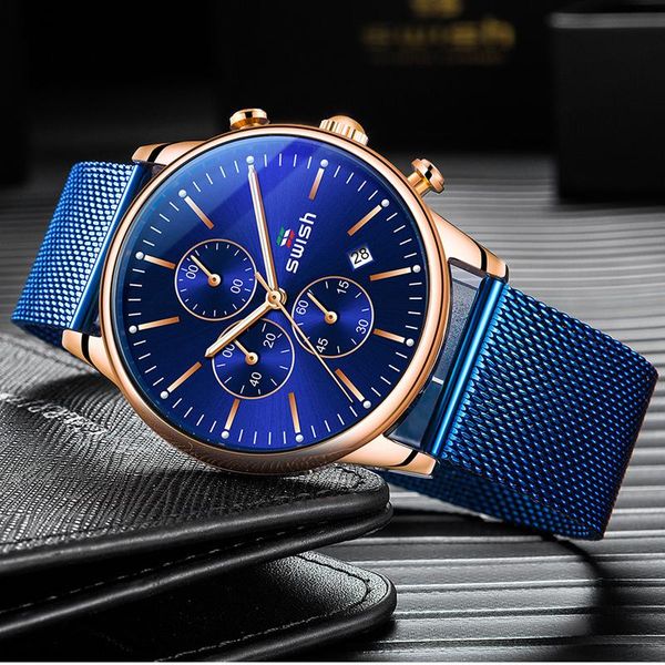 wristwatches swish sports chronograph watches 2021 men casual business auto date military watch quartz waterproof luminous wristwatch male, Slivery;brown
wristwatches swish sports chronograph watches 2021 men casual business auto date military watch quartz waterproof luminous wristwatch male, Slivery;brown