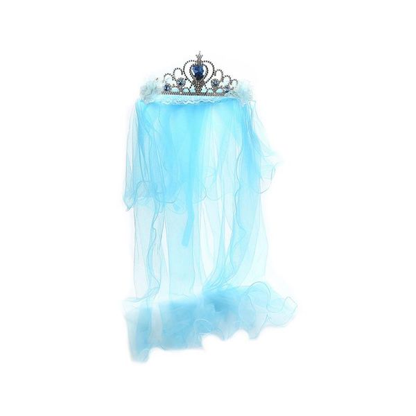 bridal veils girl crown two layers blue wedding communion hair wreath headdress lace veil with crown(blue), Black
bridal veils girl crown two layers blue wedding communion hair wreath headdress lace veil with crown(blue), Black