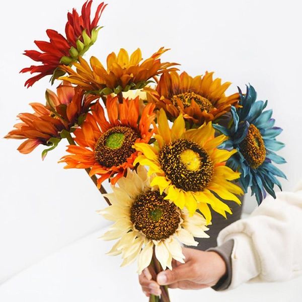 sunflower bouquet silk flower artificial diy home garden party wedding decoration decorative flowers & wreaths
sunflower bouquet silk flower artificial diy home garden party wedding decoration decorative flowers & wreaths