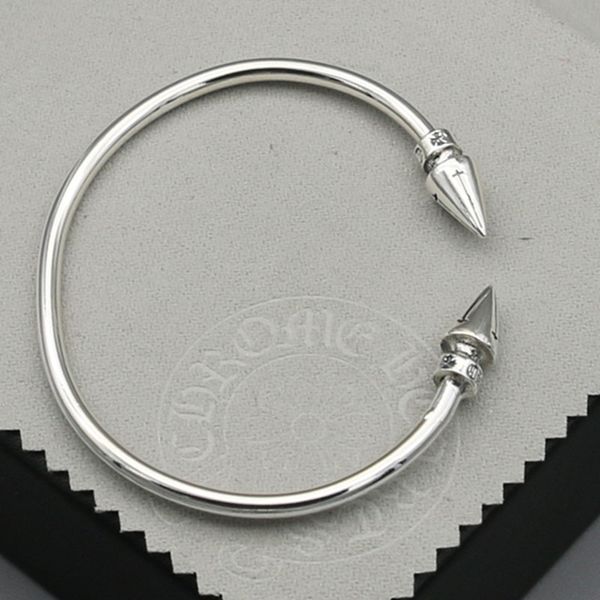 brand sterling silver bracelet european and american tide lovers personality nightclub jewelry creative bracelet opening punk street bangles, Black
brand sterling silver bracelet european and american tide lovers personality nightclub jewelry creative bracelet opening punk street bangles, Black