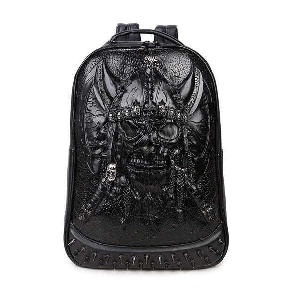 backpack creative 3d skull luminous pu men's travel computer bag knapsack
backpack creative 3d skull luminous pu men's travel computer bag knapsack