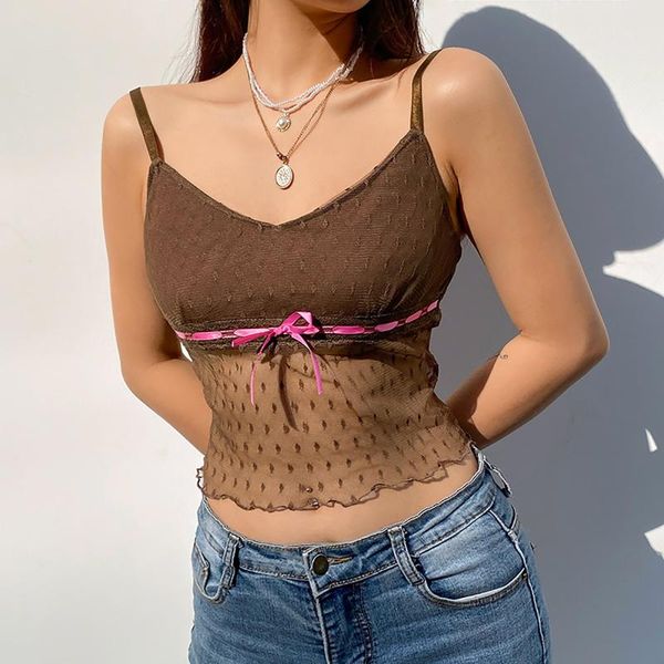 summer crop women camis v-neck polka dot vest slim backless short camisole spaghetti strap mesh party cami cropped 2021 women's tan, White
summer crop women camis v-neck polka dot vest slim backless short camisole spaghetti strap mesh party cami cropped 2021 women's tan, White