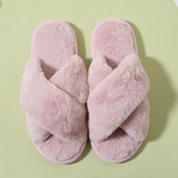 women slippers faux fur winter fashion cross warm shoes woman slip on flats female slides black pink casual cozy furry
women slippers faux fur winter fashion cross warm shoes woman slip on flats female slides black pink casual cozy furry