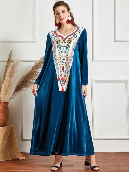 plus size velvet embroidery maxi dress for women fall winter 2021 v neck long sleeve arabic muslim turkey clothes casual dresses, Black;gray
plus size velvet embroidery maxi dress for women fall winter 2021 v neck long sleeve arabic muslim turkey clothes casual dresses, Black;gray