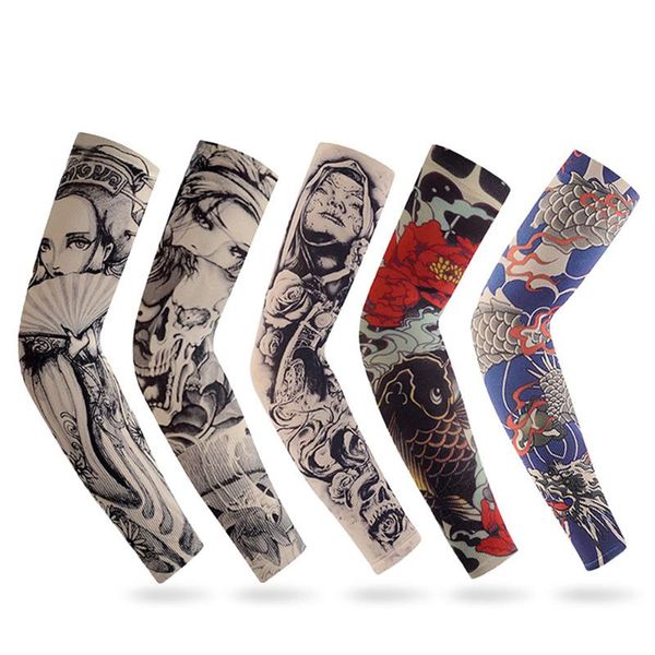elbow & knee pads 1 pair arm covers cycling sleeves 3d tattoo printed cooling uv protection mtb bike, Black;gray
elbow & knee pads 1 pair arm covers cycling sleeves 3d tattoo printed cooling uv protection mtb bike, Black;gray