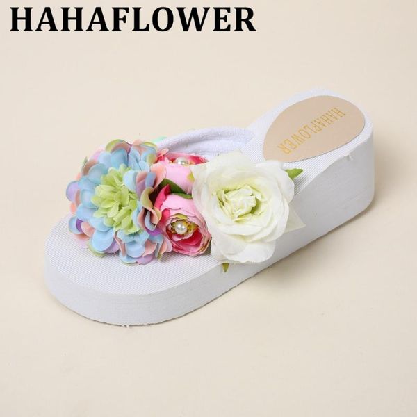 summer women wedge open toe flower cooler female slope sandal 2021 35-42 sandals, Black
summer women wedge open toe flower cooler female slope sandal 2021 35-42 sandals, Black