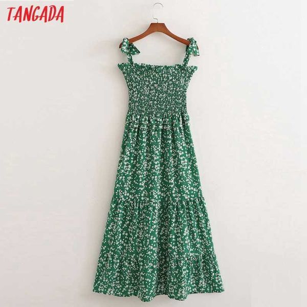 tangada fashion women green flowers print strap bow dress sleeveless backless female casual long dress 1d253 210609, Black;gray
tangada fashion women green flowers print strap bow dress sleeveless backless female casual long dress 1d253 210609, Black;gray