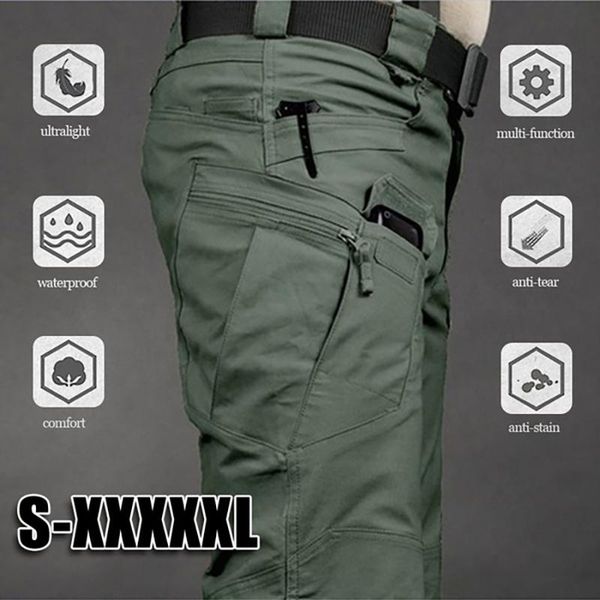 men's pants mens classic casual tactical slim fit military urban users outdoor trousers men elasticity multi-pockets cargo pant 5xl, Black
men's pants mens classic casual tactical slim fit military urban users outdoor trousers men elasticity multi-pockets cargo pant 5xl, Black