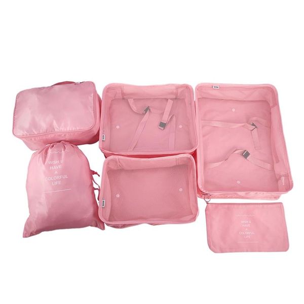 7pcs/set high-grade suitcase organizer shoes set luggage laundry pouchs packing travel storage bag boxes & bins
7pcs/set high-grade suitcase organizer shoes set luggage laundry pouchs packing travel storage bag boxes & bins