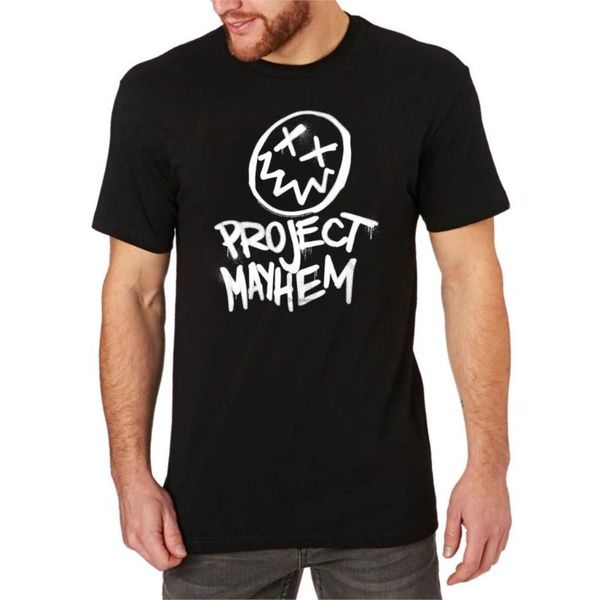 men's t-shirts mens fight club project mayhem t-shirt casual graphic, White;black
men's t-shirts mens fight club project mayhem t-shirt casual graphic, White;black