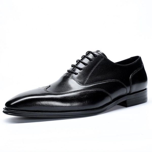 dress shoes mens formal designer men autumn winter british retro cowhide lace-up business, Black
dress shoes mens formal designer men autumn winter british retro cowhide lace-up business, Black
