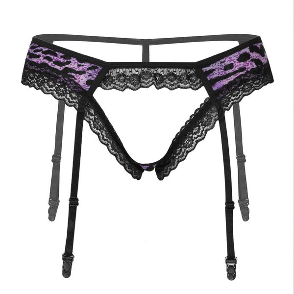 erotic lingerie underwear sissy hollow out briefs nightwear men's elastic leopard print open crotch panties with garters, Black;white
erotic lingerie underwear sissy hollow out briefs nightwear men's elastic leopard print open crotch panties with garters, Black;white