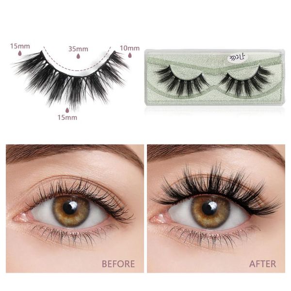 false eyelashes magefy 1pair 3d mink natural hair long winged dramatic lashes thick fluffy cils
false eyelashes magefy 1pair 3d mink natural hair long winged dramatic lashes thick fluffy cils