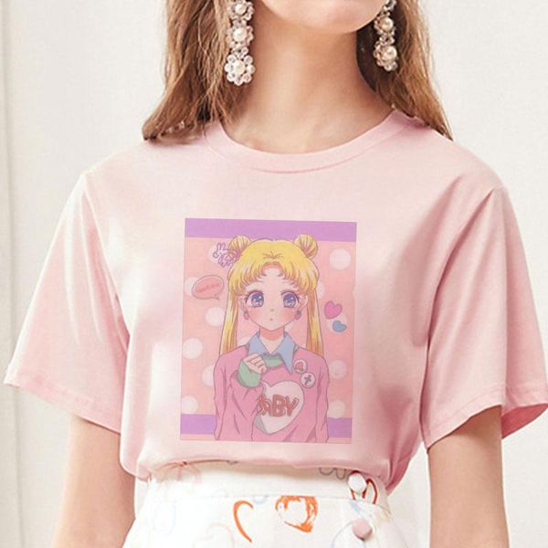 women's t-shirt arrival cute anime print female tshirt japanese clothes harajuku kawaii fashion summer 2021, White
women's t-shirt arrival cute anime print female tshirt japanese clothes harajuku kawaii fashion summer 2021, White