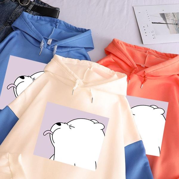 white bear cosplay jacket clothes clothing men and women hoodies sweat shirt hat womens winter gym, White;black
white bear cosplay jacket clothes clothing men and women hoodies sweat shirt hat womens winter gym, White;black