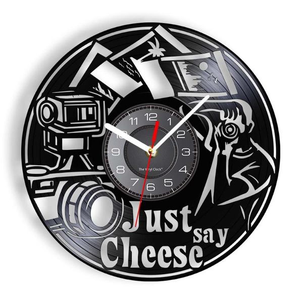 wall clocks just say cheese funny pographer record clock pography retro lp cameraman editing day home decor
wall clocks just say cheese funny pographer record clock pography retro lp cameraman editing day home decor