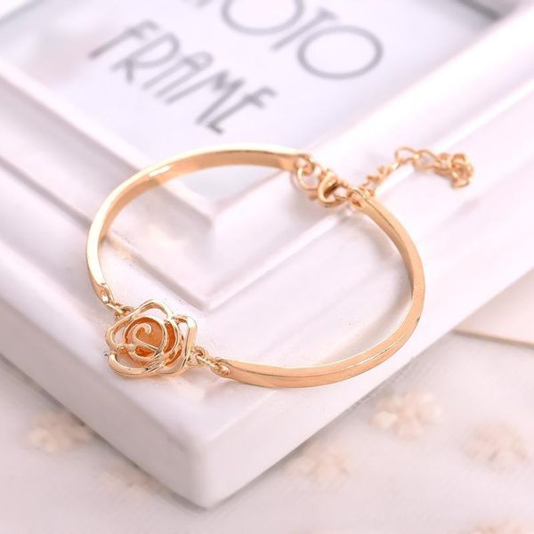 bangle korean jewelry fashion rose bracelet camellia zircon temperament ladies, Black
bangle korean jewelry fashion rose bracelet camellia zircon temperament ladies, Black