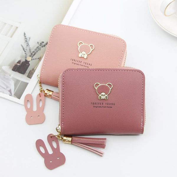 wallets arrival cartoon cute bear wallet short women zipper purse high capacity trendy coin card holder, Red;black
wallets arrival cartoon cute bear wallet short women zipper purse high capacity trendy coin card holder, Red;black