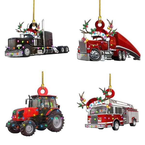 christmas decorations hanging decor personalized family wooden fire truck off-road vehicle tree pendant window navidad
christmas decorations hanging decor personalized family wooden fire truck off-road vehicle tree pendant window navidad